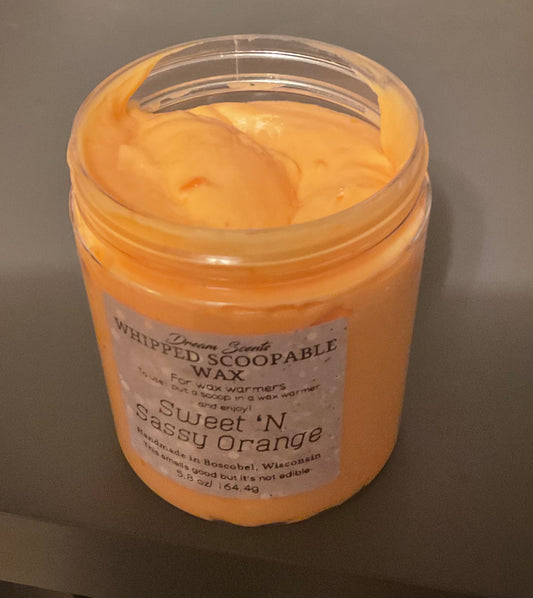 Sweet ‘N Sassy Orange Scoopable Waxmelt